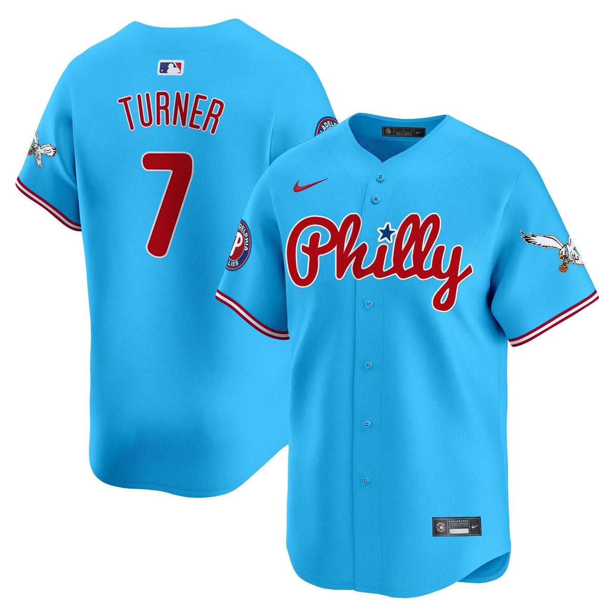 Philadelphia Phillies & PHI Vapor Premier Limited Jersey - Stitched