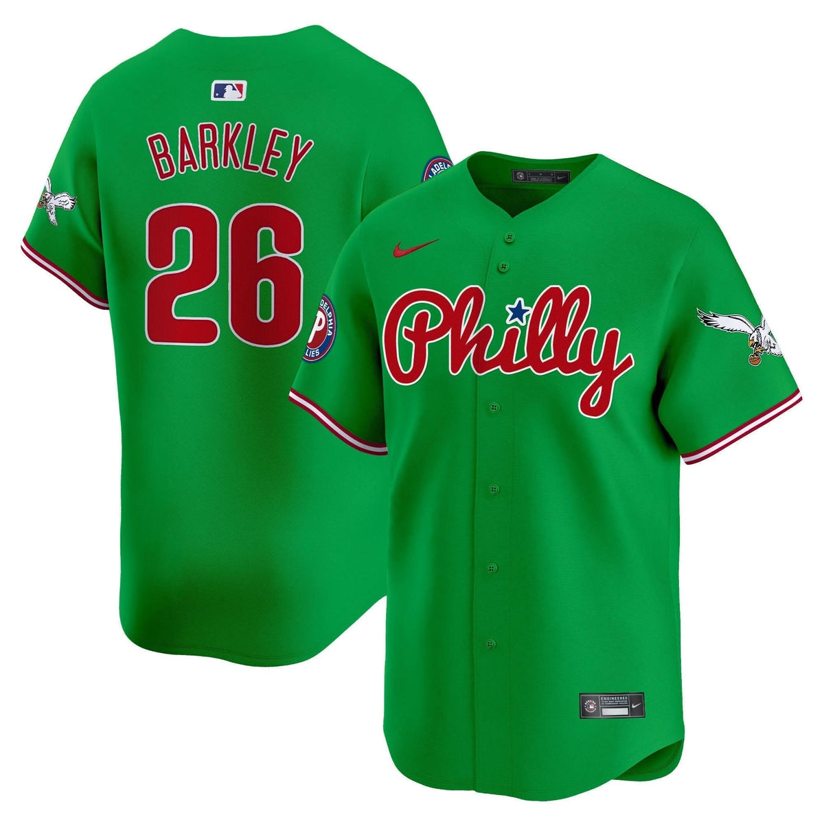 Philadelphia Phillies & PHI Vapor Premier Limited Jersey - Stitched