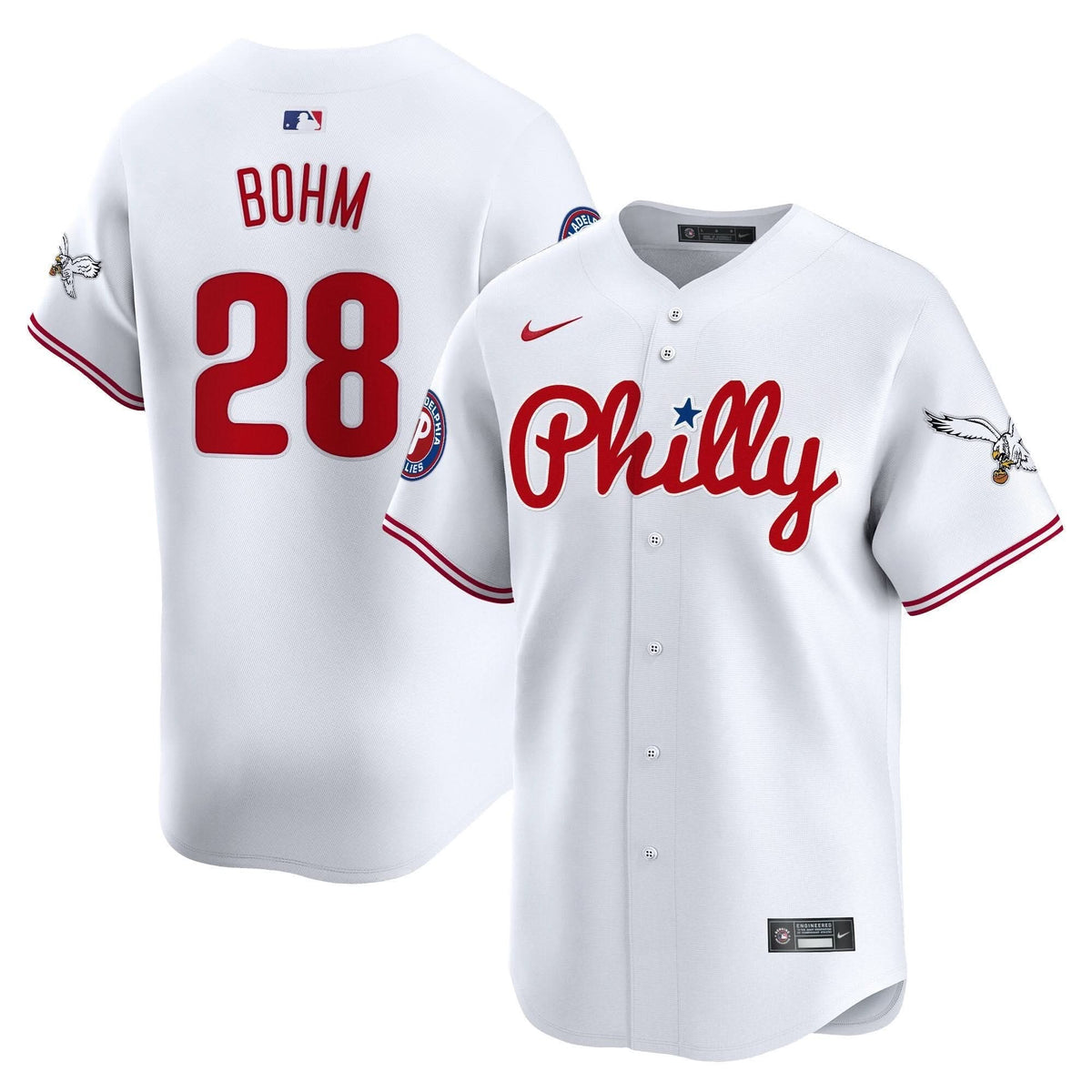 Philadelphia Phillies & PHI Vapor Premier Limited Jersey - Stitched