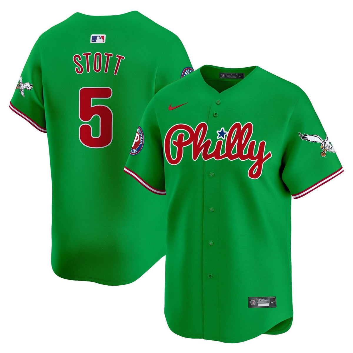 Philadelphia Phillies & PHI Vapor Premier Limited Jersey - Stitched