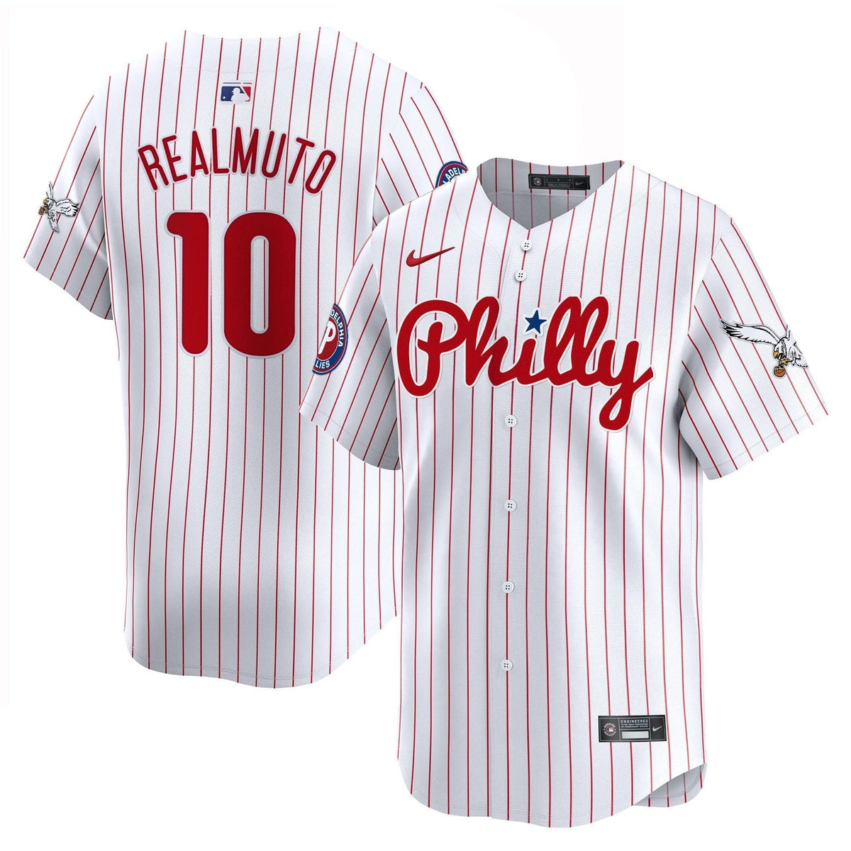 Philadelphia Phillies & PHI Vapor Premier Limited Jersey - Stitched