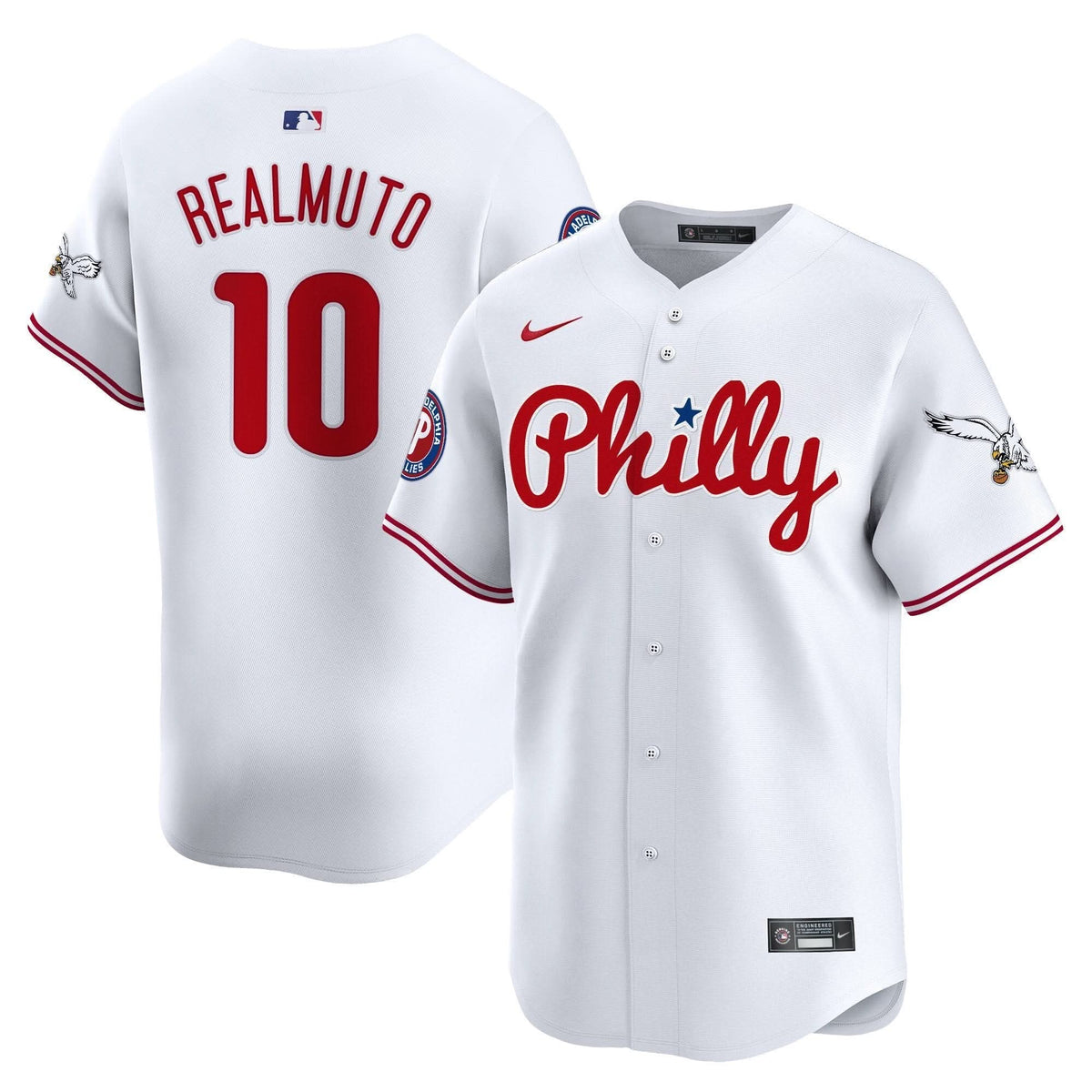 Philadelphia Phillies & PHI Vapor Premier Limited Jersey - Stitched