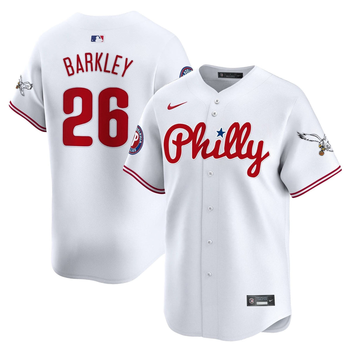 Philadelphia Phillies & PHI Vapor Premier Limited Jersey - Stitched