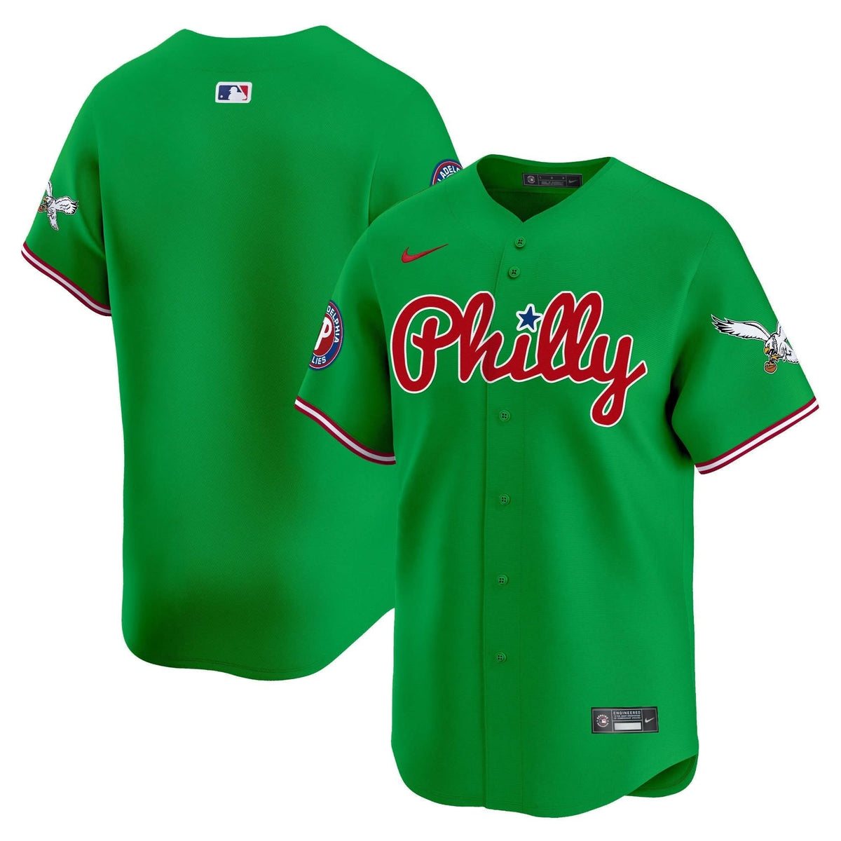 Philadelphia Phillies & PHI Vapor Premier Limited Jersey - Stitched