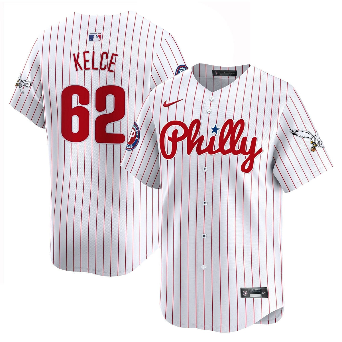 Philadelphia Phillies & PHI Vapor Premier Limited Jersey - Stitched