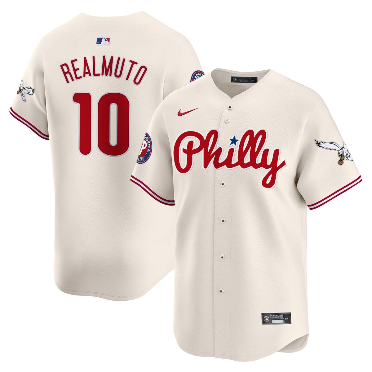 Philadelphia Phillies & PHI Vapor Premier Limited Jersey - Stitched
