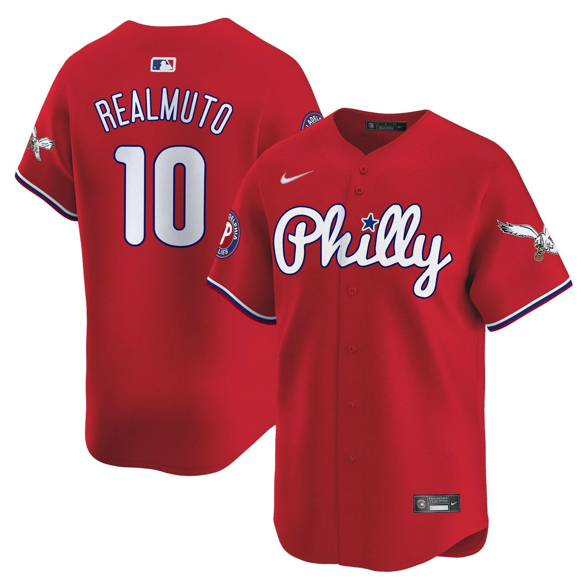 Philadelphia Phillies & PHI Vapor Premier Limited Jersey - Stitched