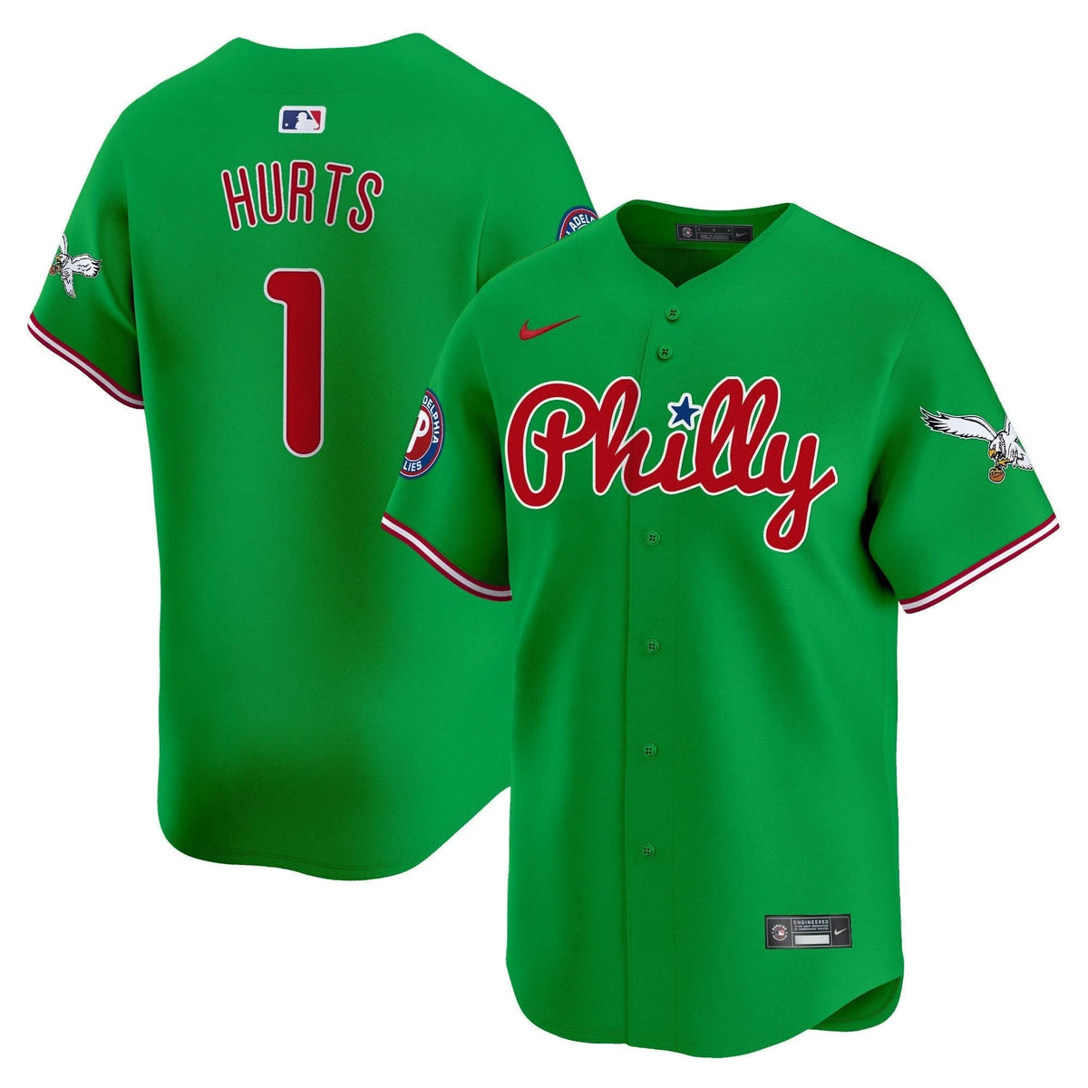 Philadelphia Phillies & PHI Vapor Premier Limited Jersey - Stitched
