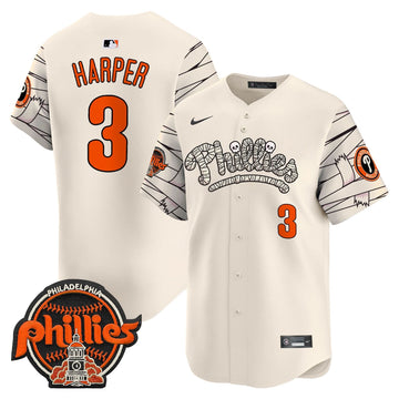 Philadelphia Phillies Halloween Vapor Premier Limited Jersey V2 - Stitched