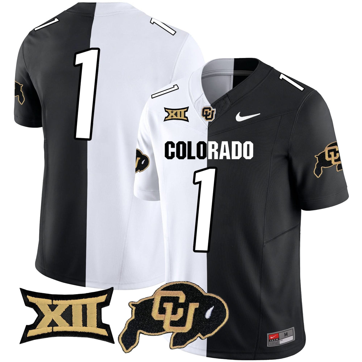 Colorado Buffaloes Vapor Limited Jersey V2 - Big 12 XII Patch