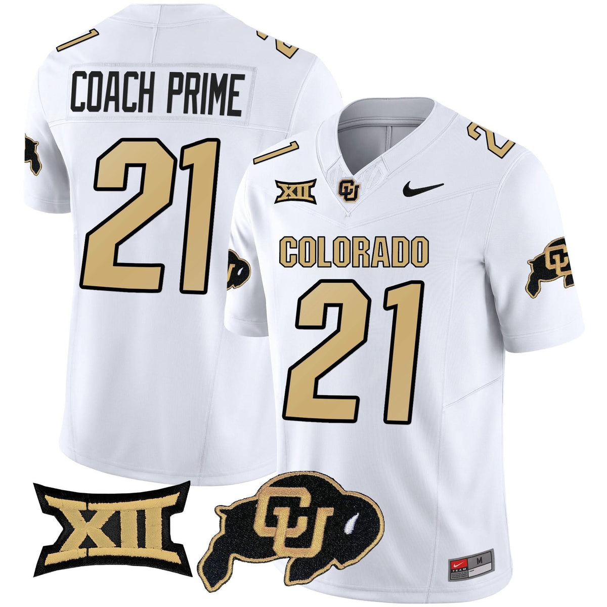 Colorado Buffaloes Vapor Limited Jersey V2 - Big 12 XII Patch