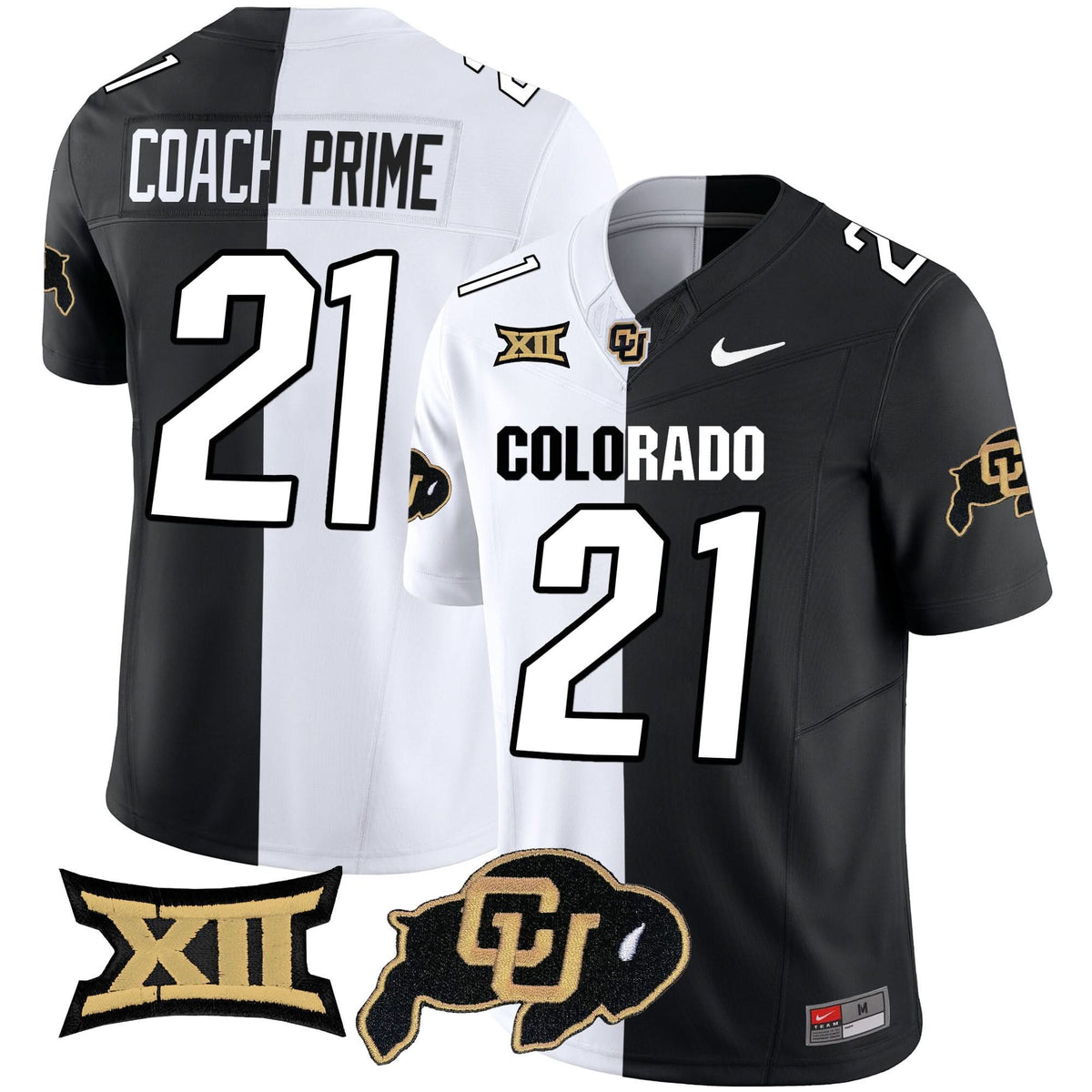 Colorado Buffaloes Vapor Limited Jersey V2 - Big 12 XII Patch