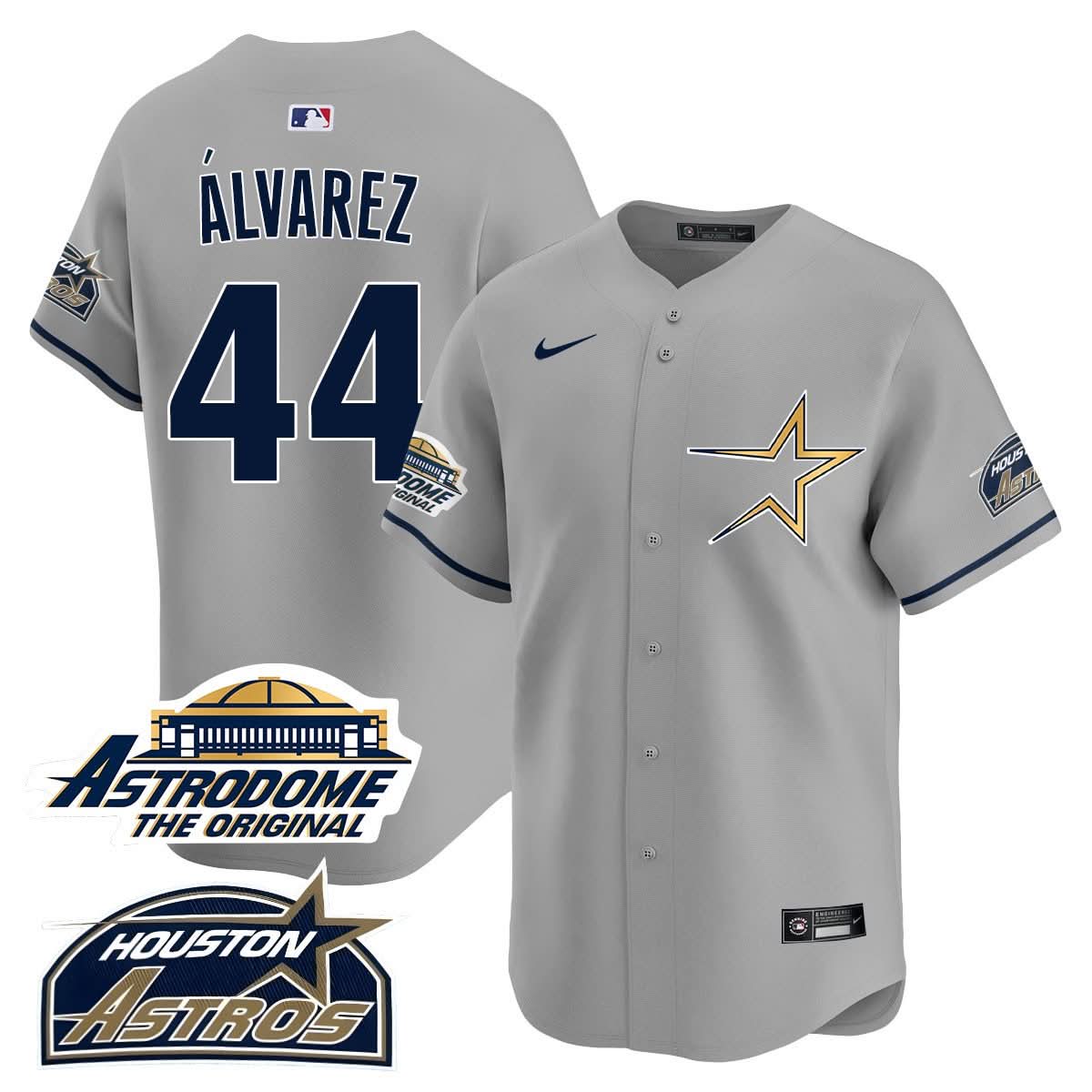 Houston Astros Throwback Jersey - Stitched - 25 Years Of History-Cuztomshoes