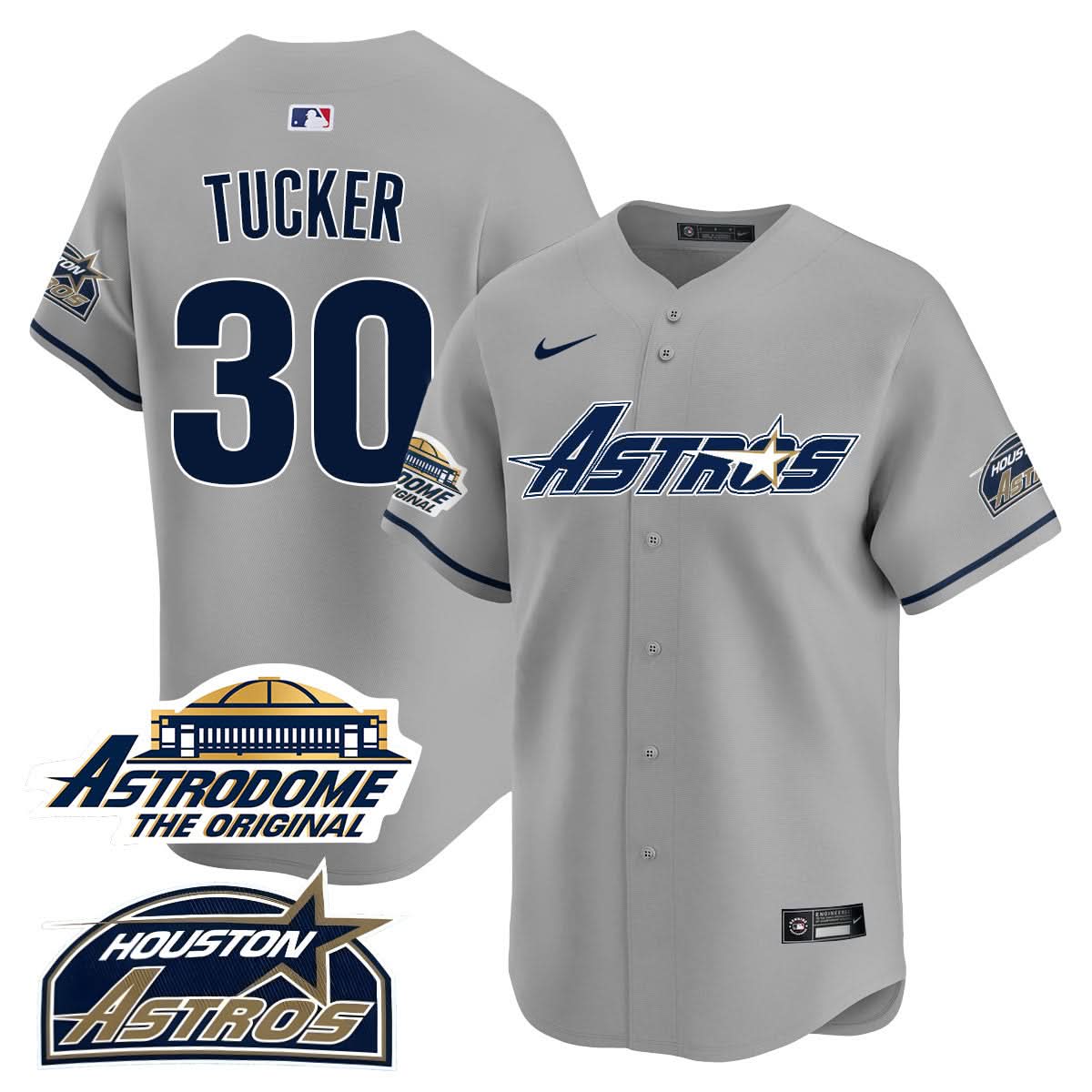 Houston Astros Throwback Jersey N1 - Stitched - 25 Years Of History-Cuztomshoes