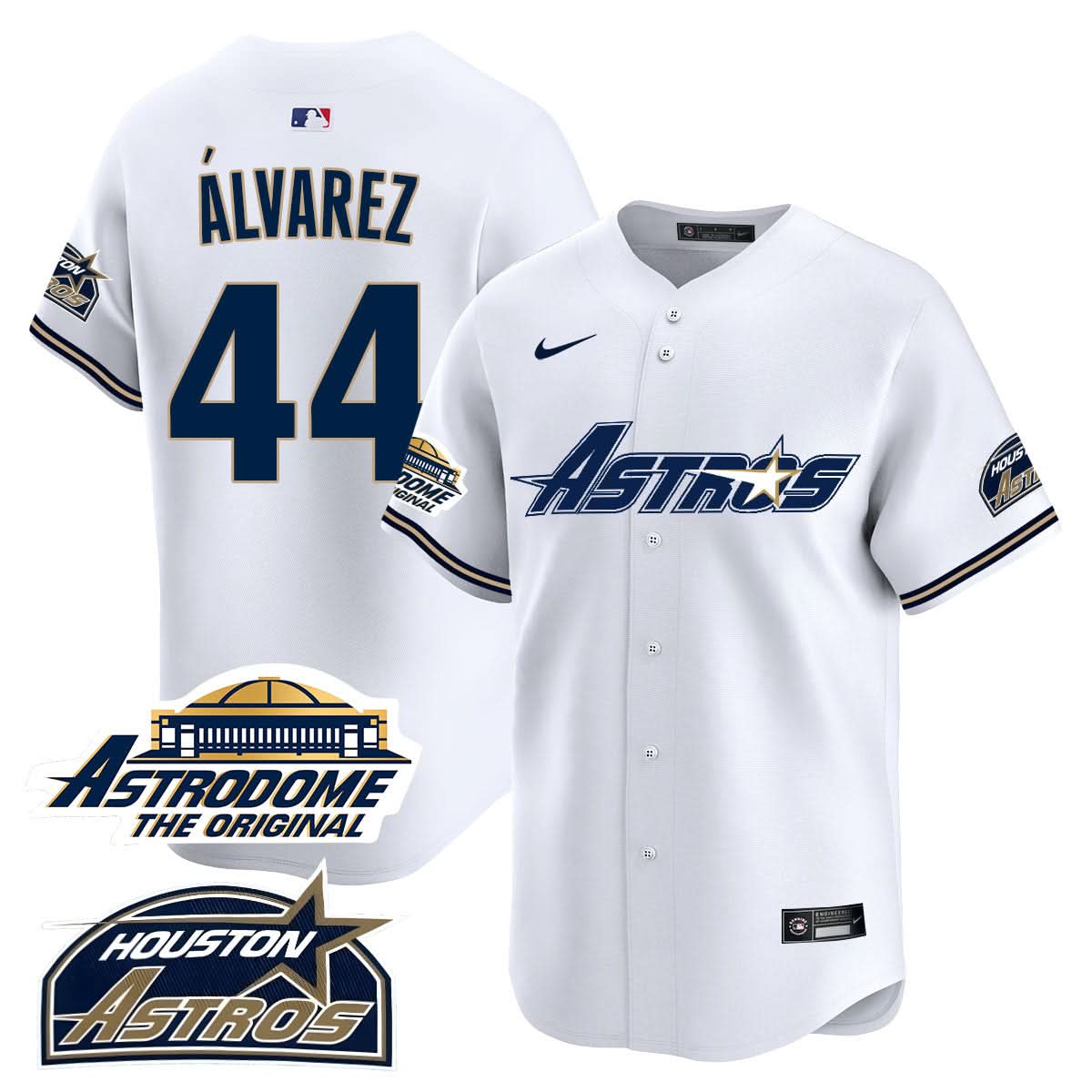 Houston Astros Throwback Jersey N1 - Stitched - 25 Years Of History-Cuztomshoes