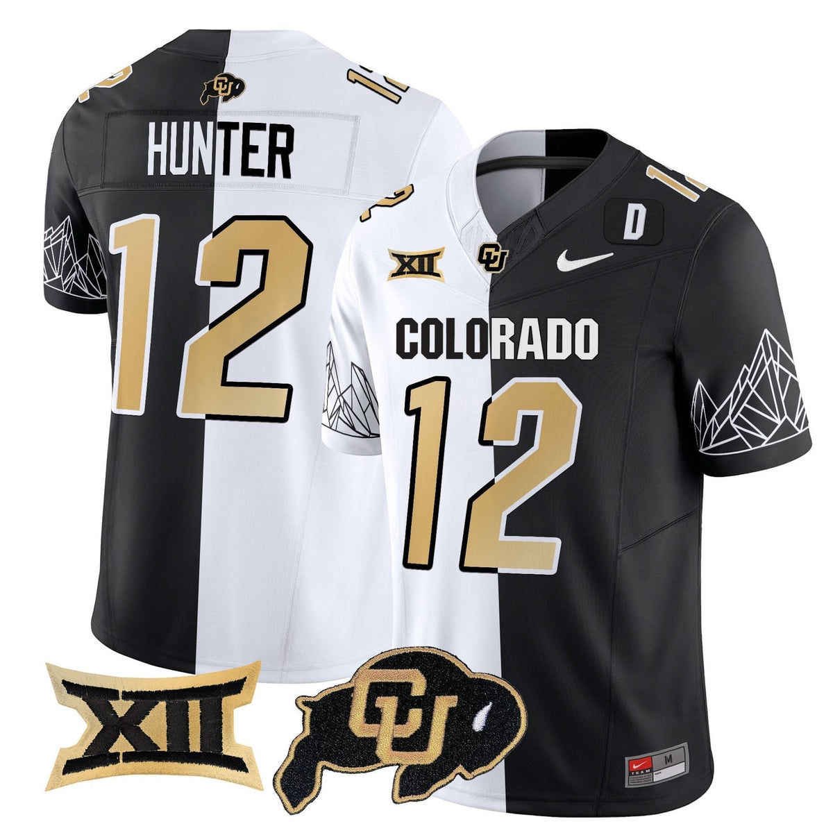 Colorado Buffaloes Vapor Limited Jersey V3 - Big 12 XII Patch