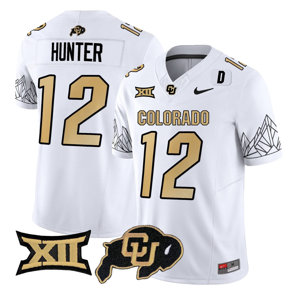 Colorado Buffaloes Vapor Limited Jersey V3 - Big 12 XII Patch