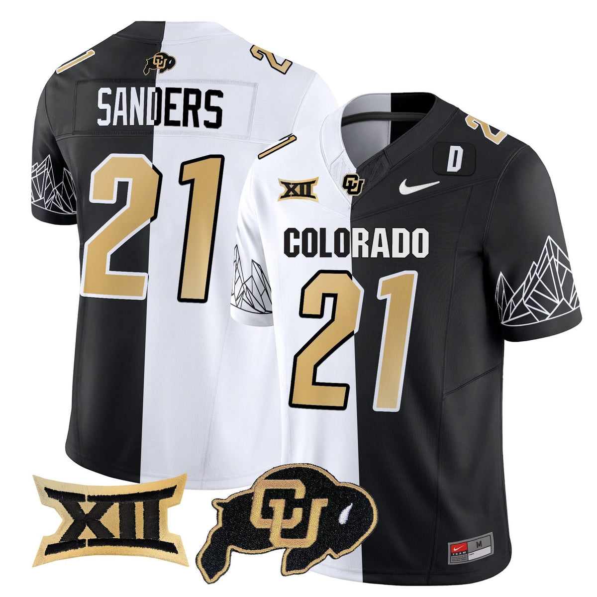 Colorado Buffaloes Vapor Limited Jersey V3 - Big 12 XII Patch