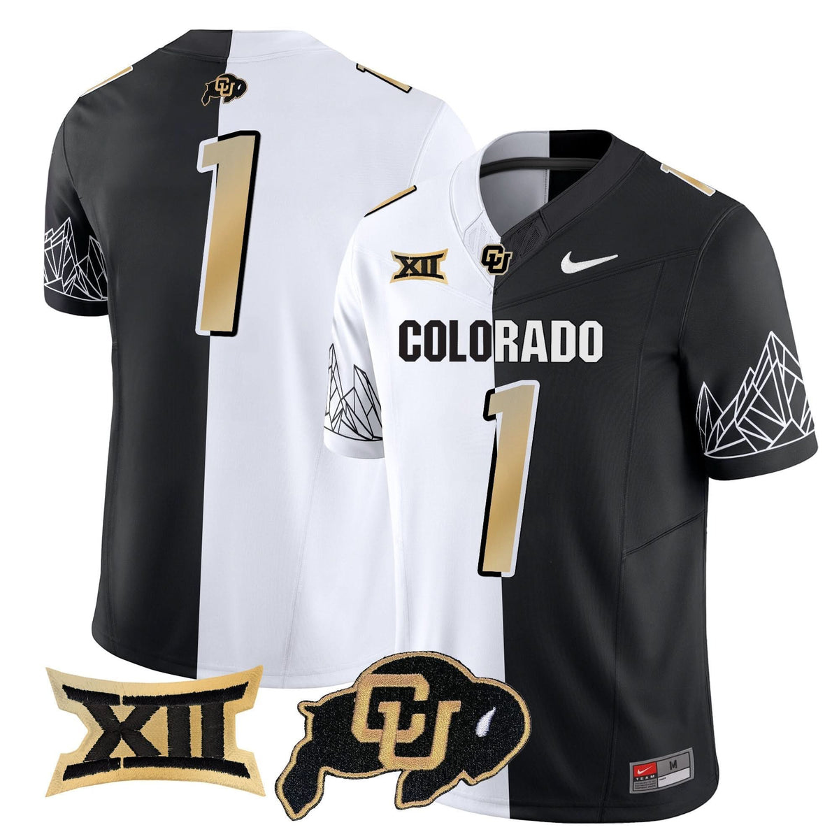 Colorado Buffaloes Vapor Limited Jersey V3 - Big 12 XII Patch