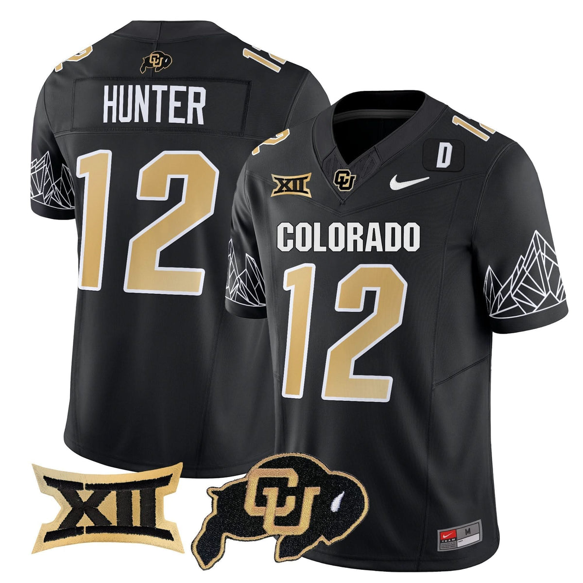 Colorado Buffaloes Vapor Limited Jersey V3 - Big 12 XII Patch