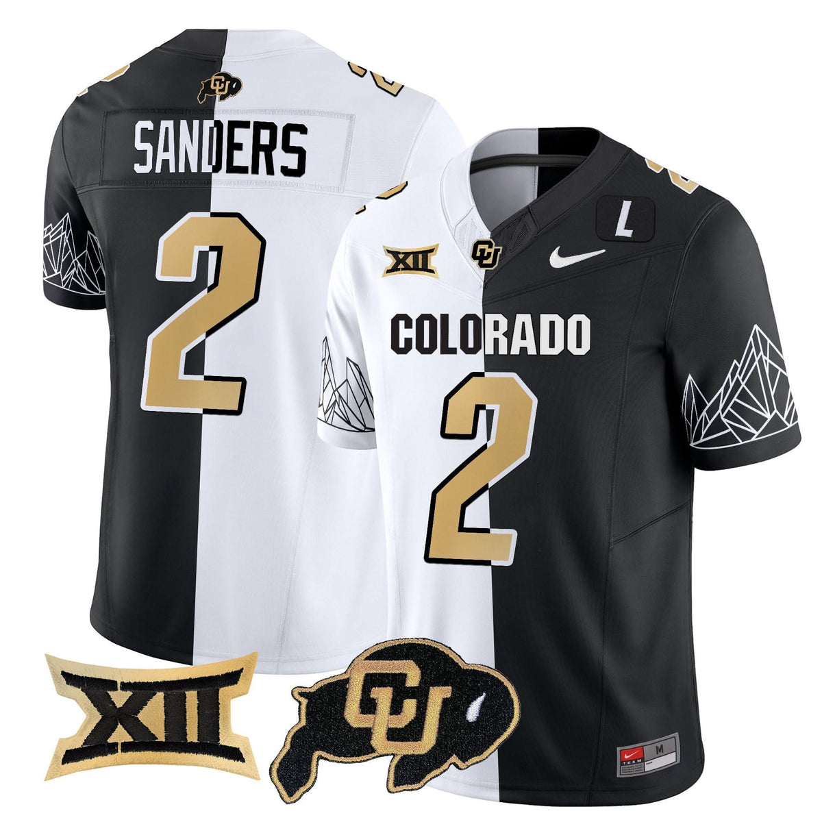 Colorado Buffaloes Vapor Limited Jersey V3 - Big 12 XII Patch
