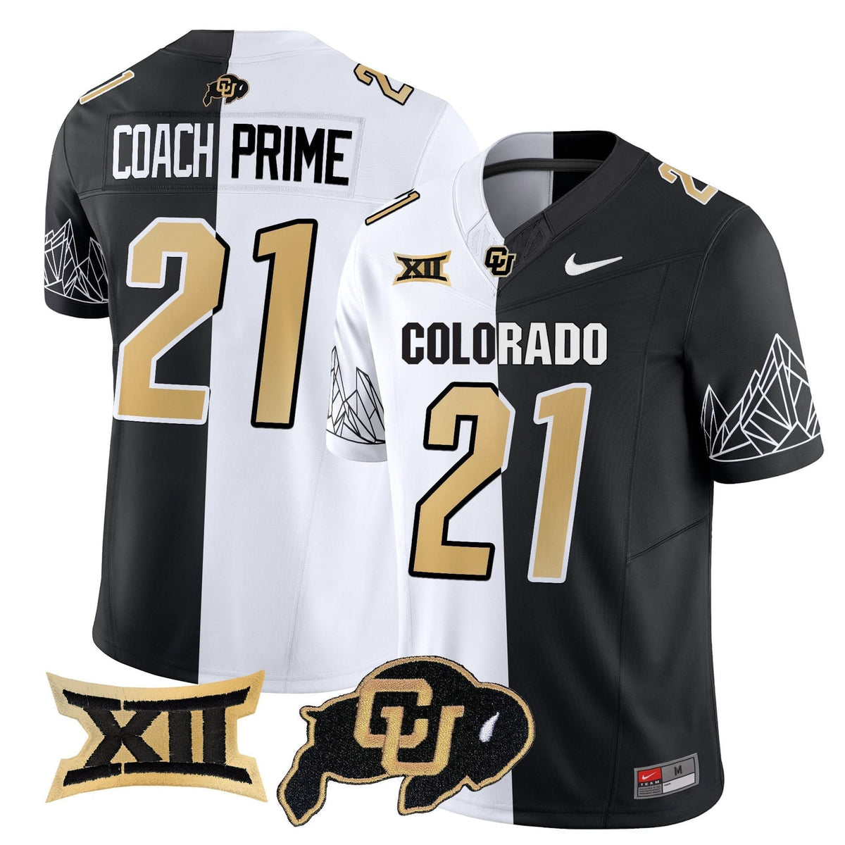 Colorado Buffaloes Vapor Limited Jersey V3 - Big 12 XII Patch