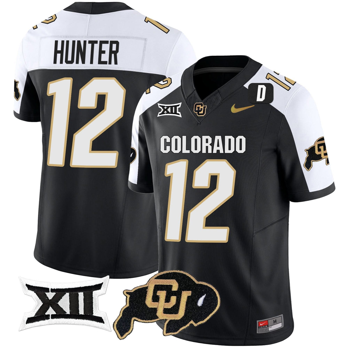 Colorado Buffaloes Vapor Limited Jersey V2 - Big 12 XII Patch