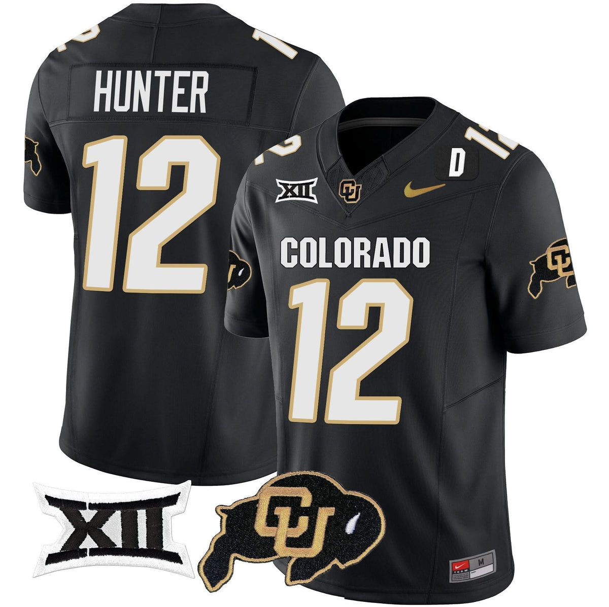 Colorado Buffaloes Vapor Limited Jersey V2 - Big 12 XII Patch