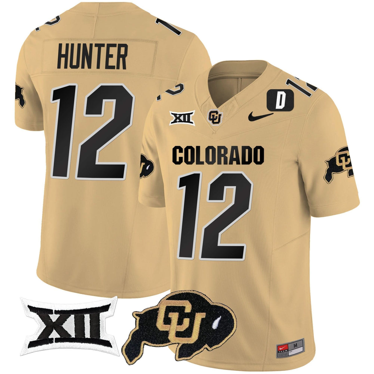 Colorado Buffaloes Vapor Limited Jersey V2 - Big 12 XII Patch