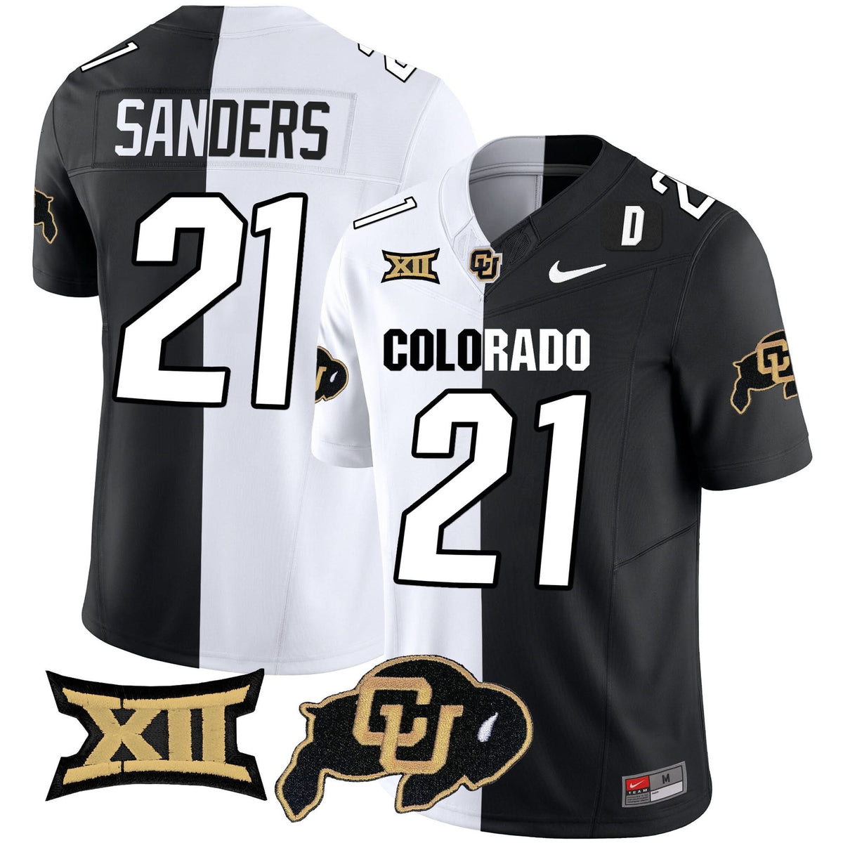 Colorado Buffaloes Vapor Limited Jersey V2 - Big 12 XII Patch