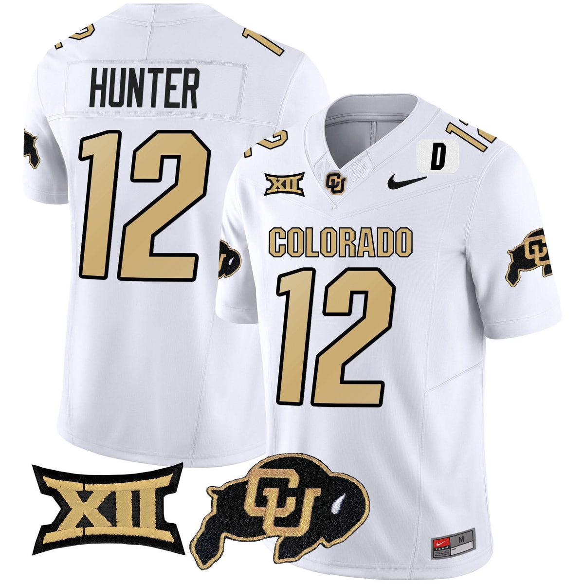 Colorado Buffaloes Vapor Limited Jersey V2 - Big 12 XII Patch