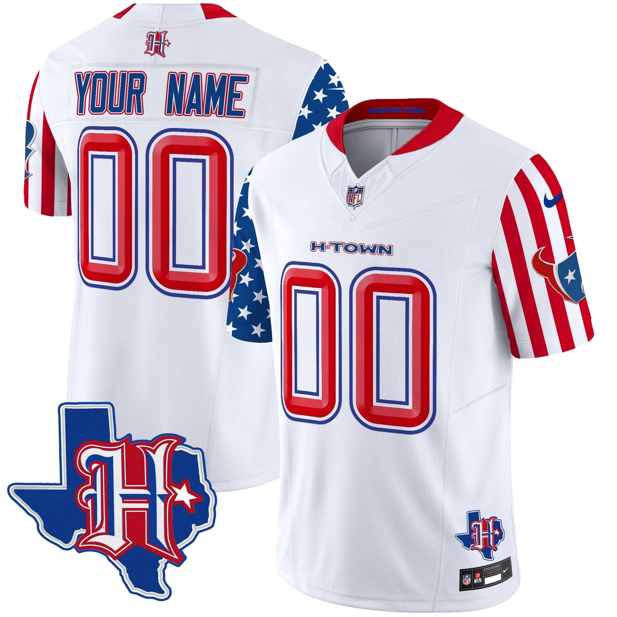 Houston Astros American Style Vapor Limited Custom Jersey-Cuztomshoes