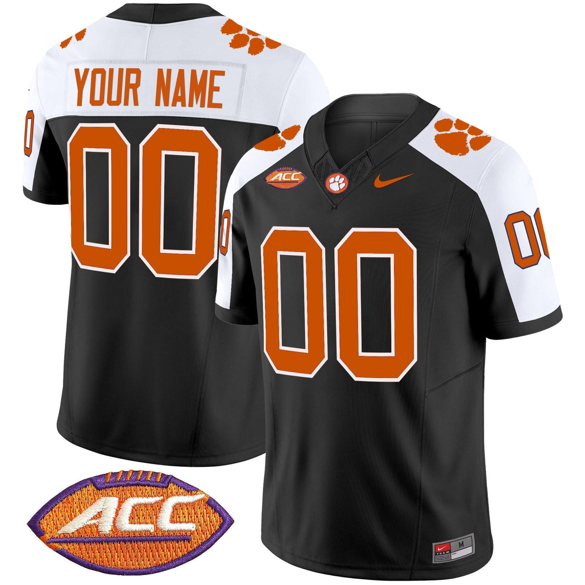 Clemson Tigers Vapor Limited Custom Jersey V2