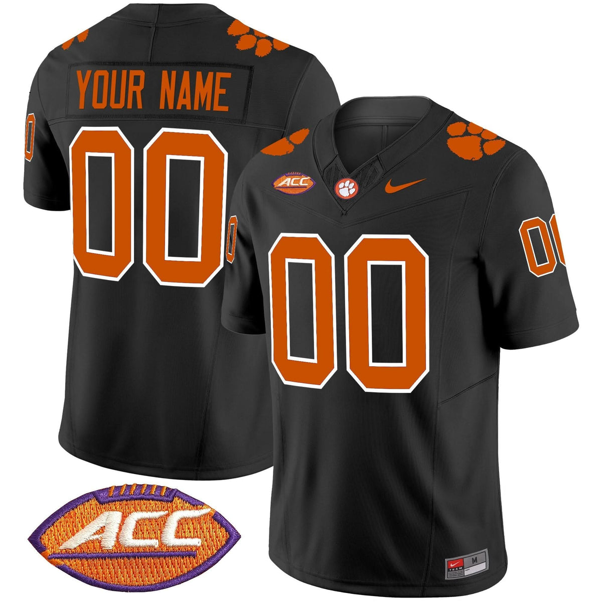 Clemson Tigers Vapor Limited Custom Jersey V2