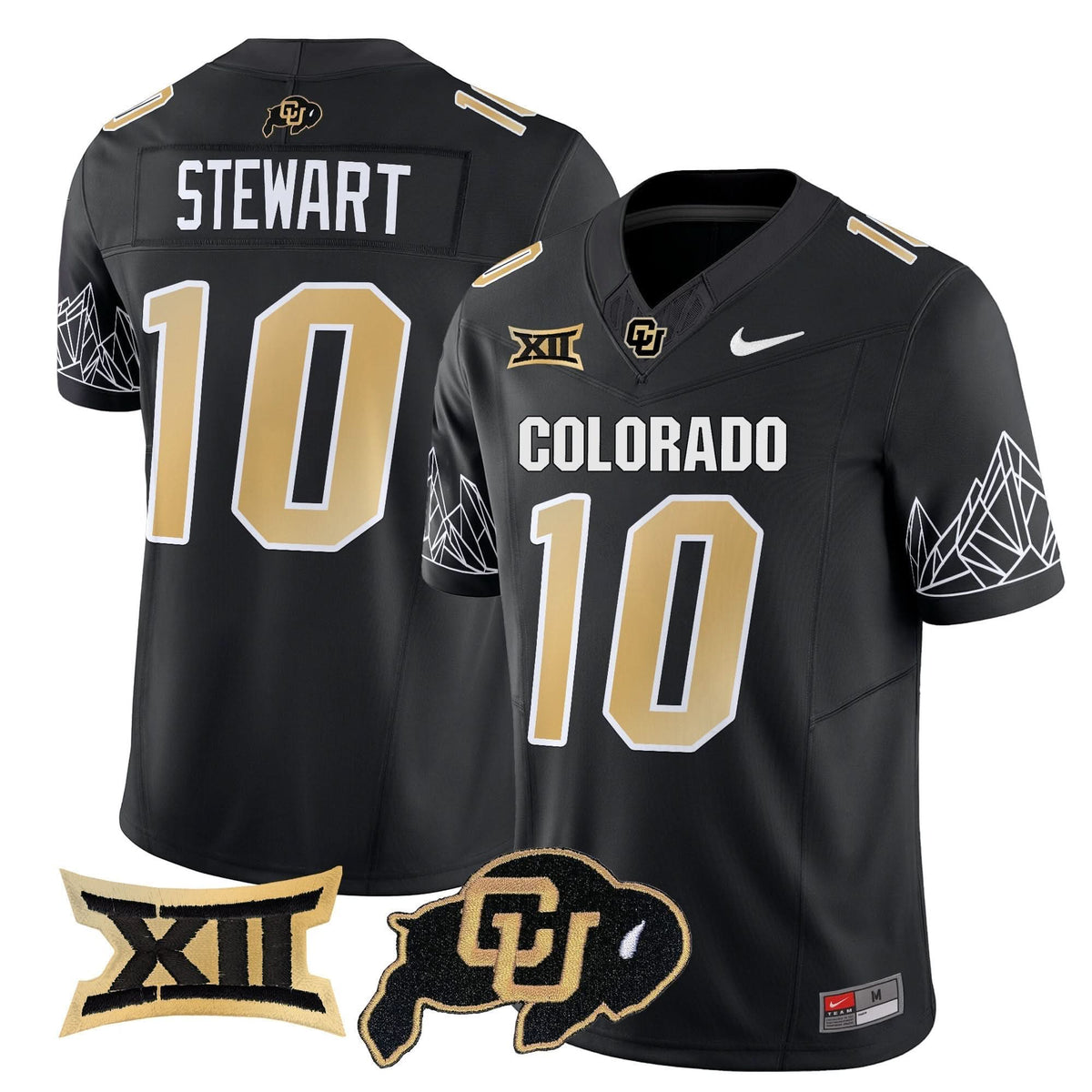 Colorado Buffaloes Vapor Limited Jersey V3 - Big 12 XII Patch