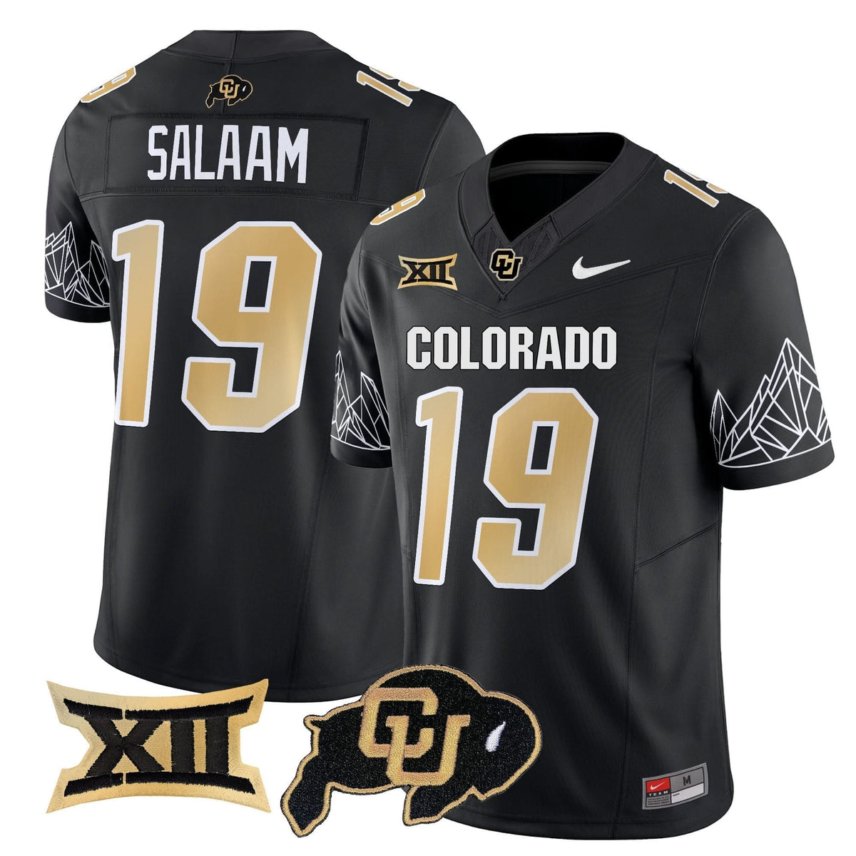 Colorado Buffaloes Vapor Limited Jersey V3 - Big 12 XII Patch