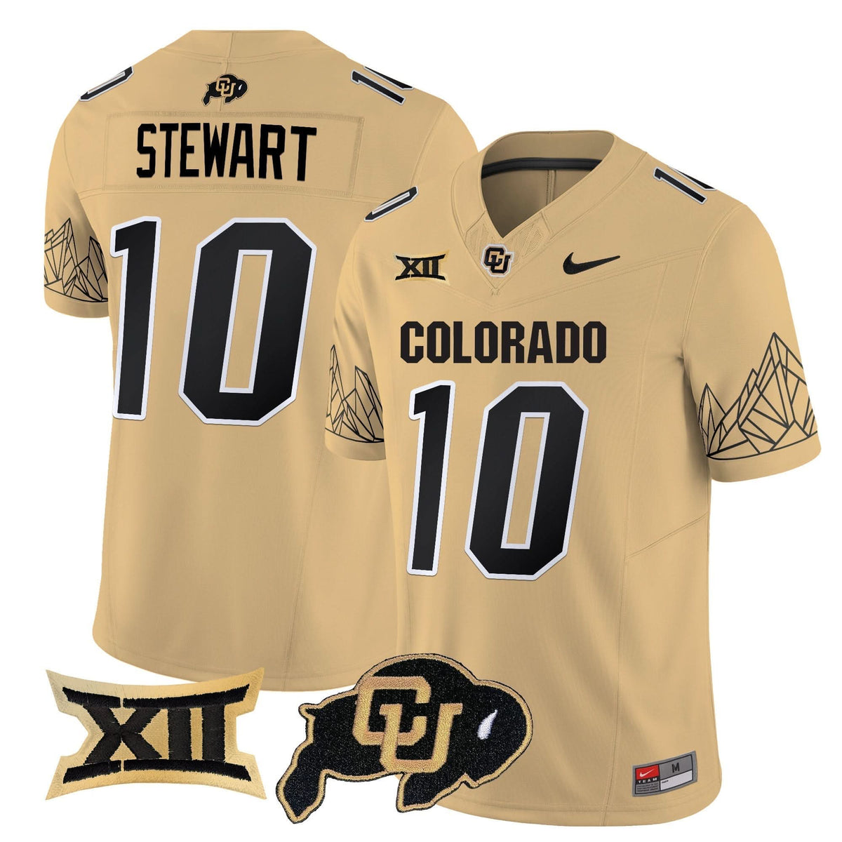 Colorado Buffaloes Vapor Limited Jersey V3 - Big 12 XII Patch