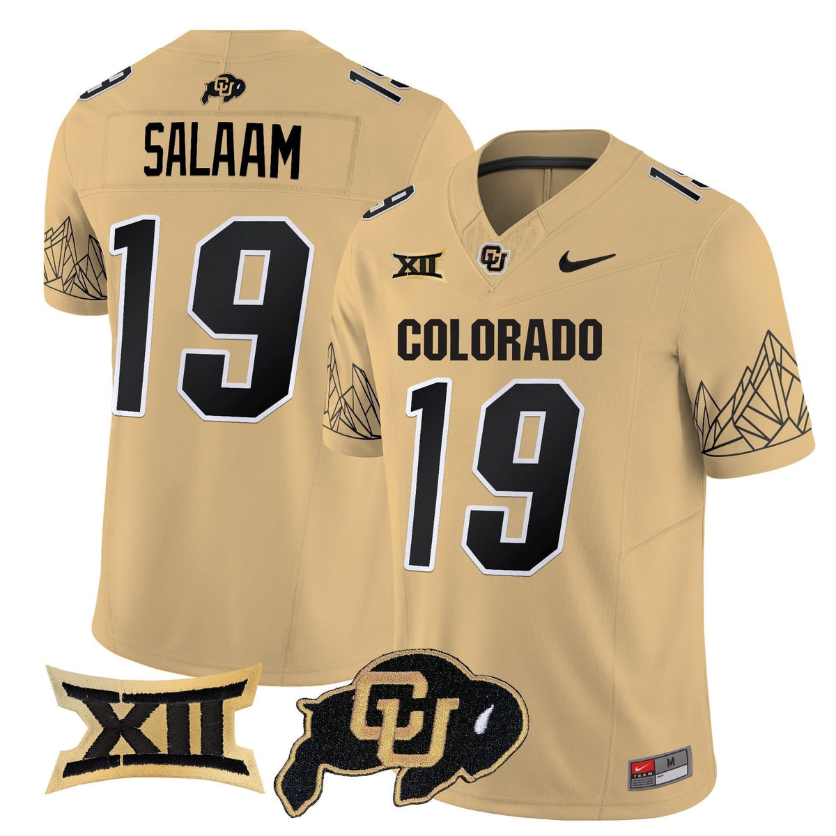 Colorado Buffaloes Vapor Limited Jersey V3 - Big 12 XII Patch