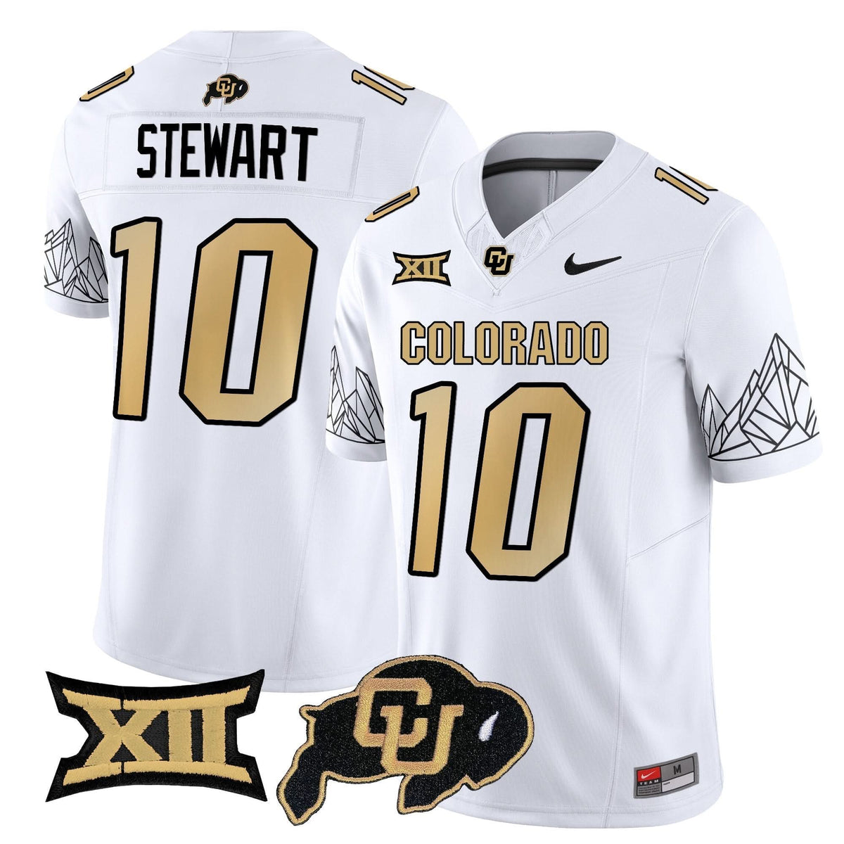 Colorado Buffaloes Vapor Limited Jersey V3 - Big 12 XII Patch