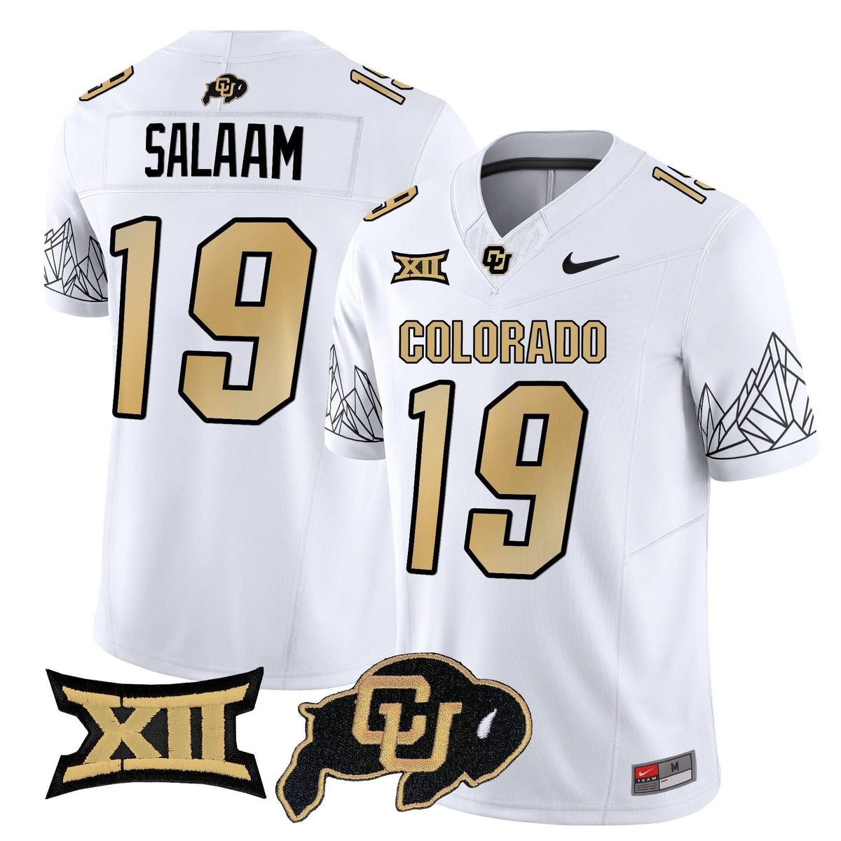 Colorado Buffaloes Vapor Limited Jersey V3 - Big 12 XII Patch