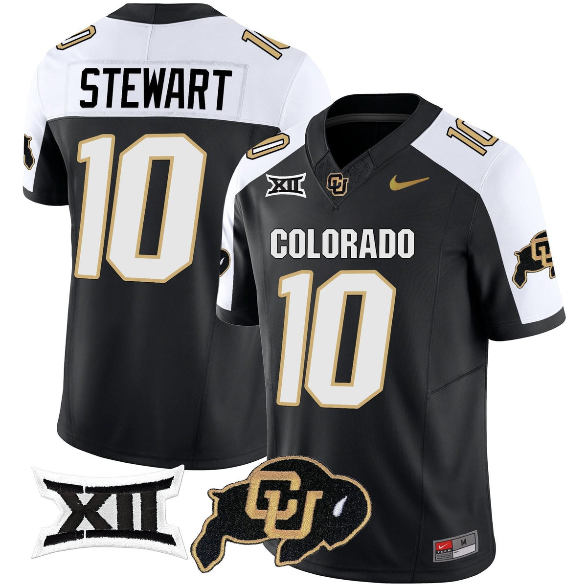 Colorado Buffaloes Vapor Limited Jersey V2 - Big 12 XII Patch