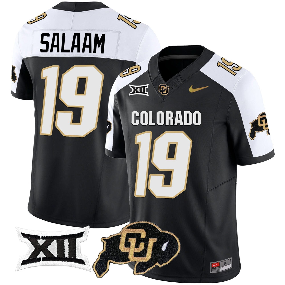 Colorado Buffaloes Vapor Limited Jersey V2 - Big 12 XII Patch