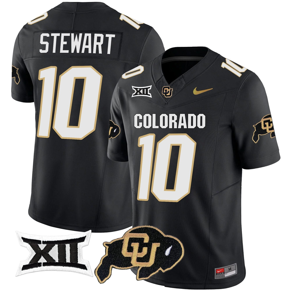 Colorado Buffaloes Vapor Limited Jersey V2 - Big 12 XII Patch