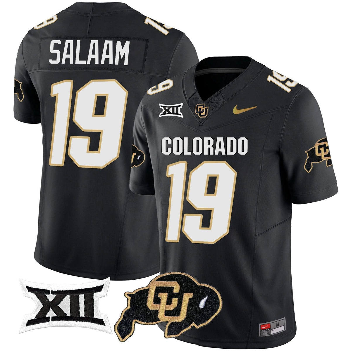 Colorado Buffaloes Vapor Limited Jersey V2 - Big 12 XII Patch