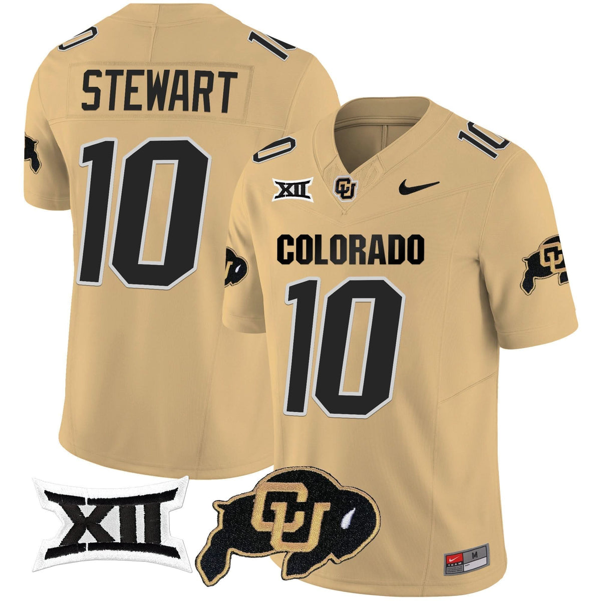 Colorado Buffaloes Vapor Limited Jersey V2 - Big 12 XII Patch