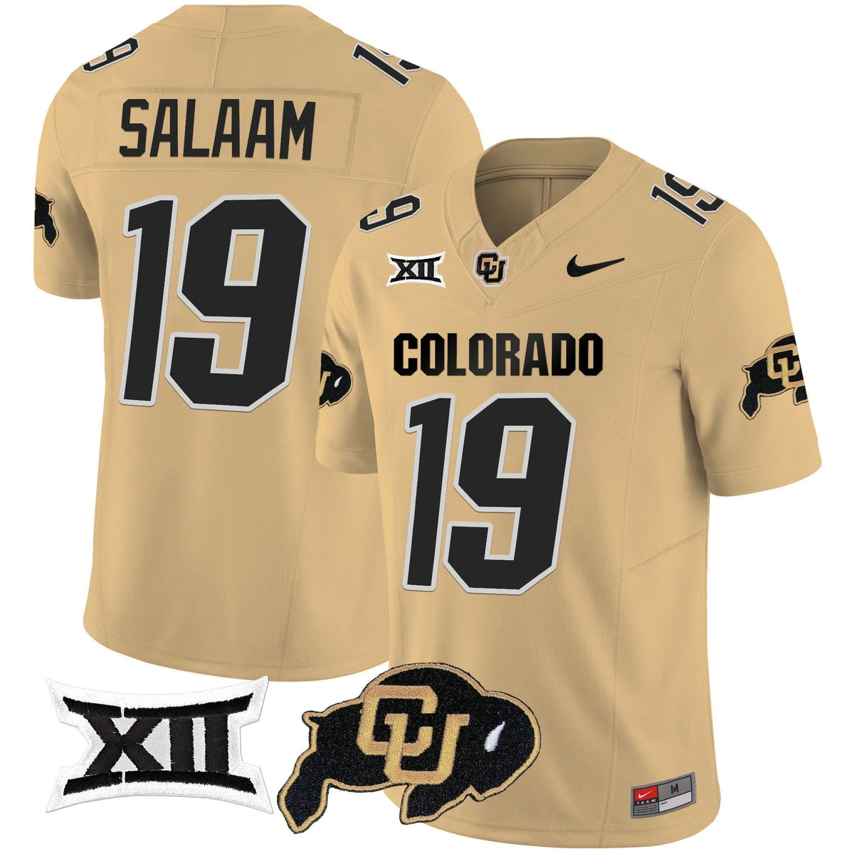 Colorado Buffaloes Vapor Limited Jersey V2 - Big 12 XII Patch
