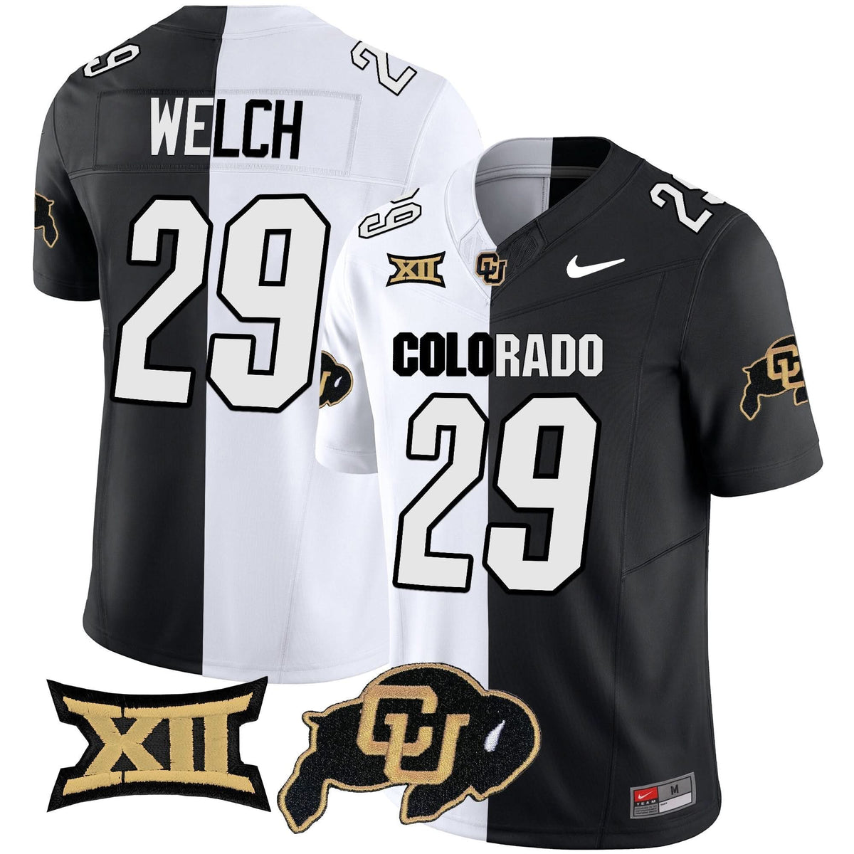 Colorado Buffaloes Vapor Limited Jersey V2 - Big 12 XII Patch