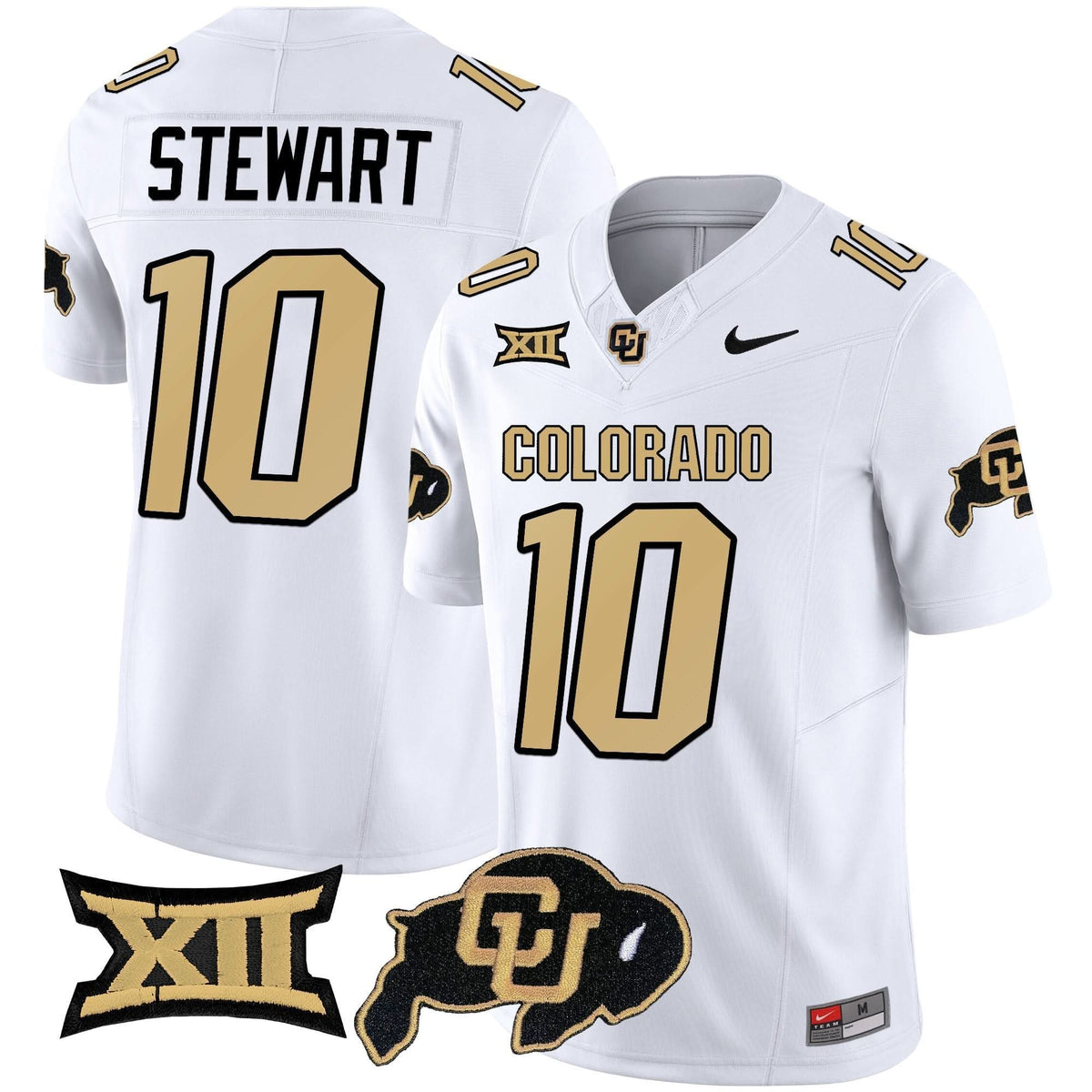 Colorado Buffaloes Vapor Limited Jersey V2 - Big 12 XII Patch