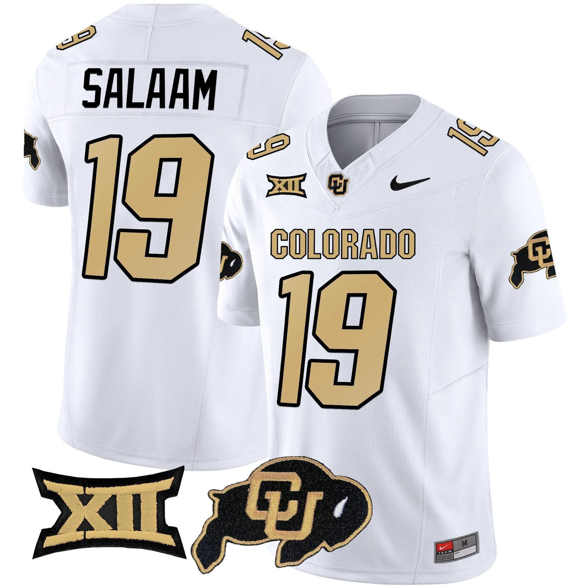 Colorado Buffaloes Vapor Limited Jersey V2 - Big 12 XII Patch