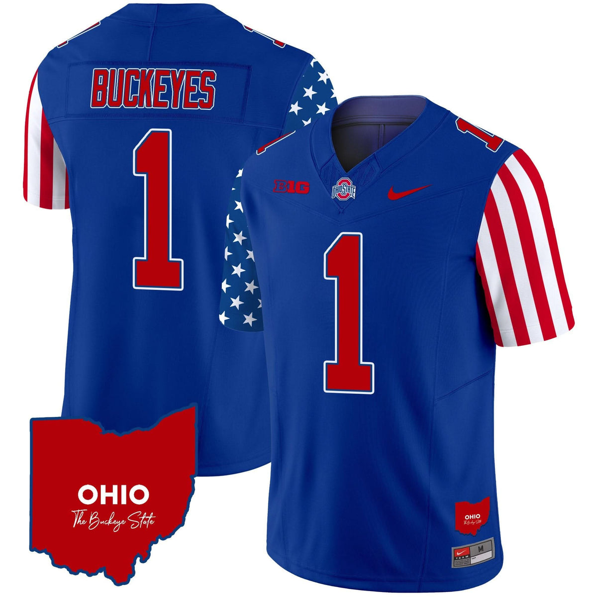 Ohio State Buckeyes American Style Vapor Limited Jersey